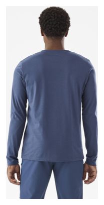 Millet Chamonix Trilogy Blue Long-Sleeve T-shirt