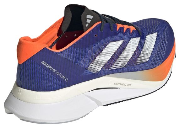 Chaussures adidas adizero Boston 12 Bleu Orange Homme