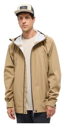 Chaqueta impermeable Haglöfs Rosson Proof Marrón Hombre