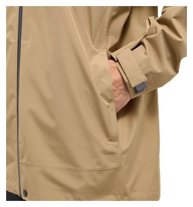 Chaqueta impermeable Haglöfs Rosson Proof Marrón Hombre