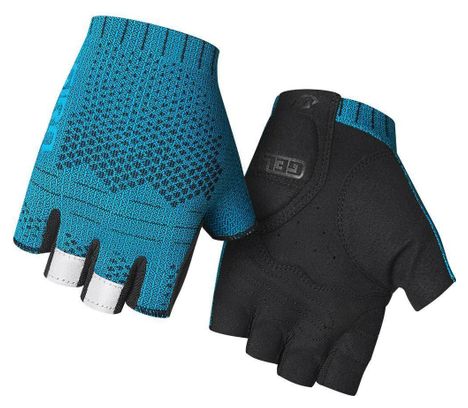 Giro Xnetic Road Short Gloves Blue / Black