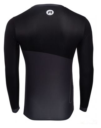 Maglia a manica lunga Alltricks MTB Nero