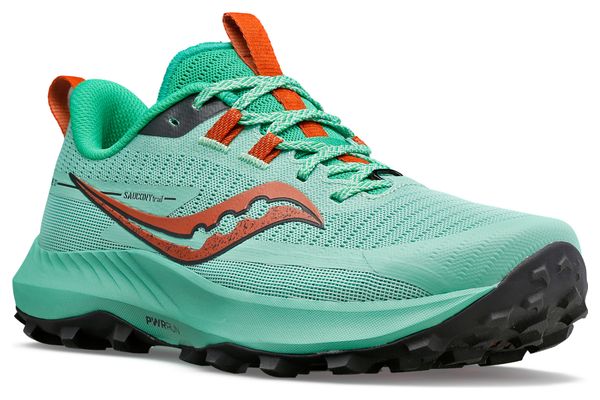 Saucony Peregrine 13 Women's Trail Shoes Green