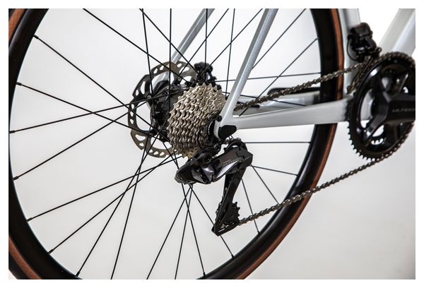 Vélo de Route Électrique Wilier Triestina Filante Hybrid Shimano Ultegra Di2 12V 236 Wh 700 mm Argent Vert