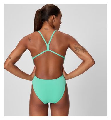 Speedo Women's Club Training V-Back 2.0 Turquoise One-Piece Swimsuit