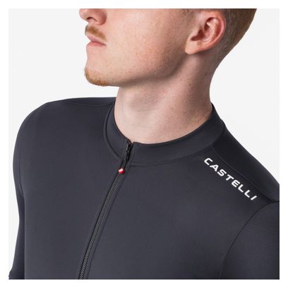 Castelli Espresso 2 Thermal Men's Long-Sleeve Jersey, Black