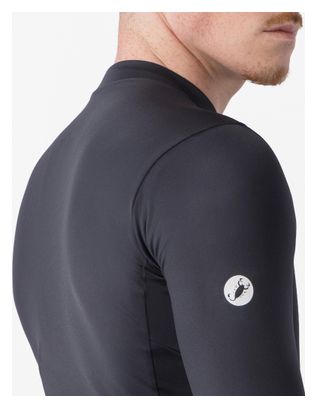 Castelli Espresso 2 Thermal Men's Long-Sleeve Jersey, Black