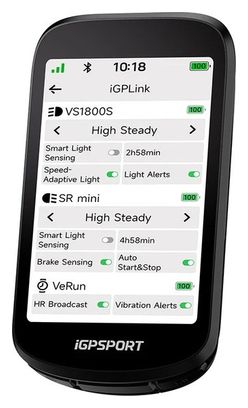 GPS-Tacho iGPSport BSC500 Schwarz