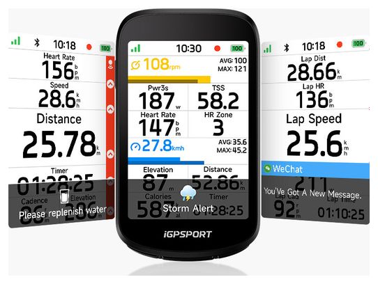 GPS-Tacho iGPSport BSC500 Schwarz
