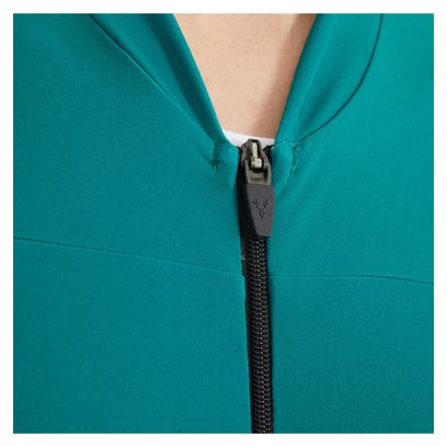 Maillot Manches Courtes Femme LeBram Ventoux Uni Menthe