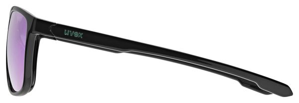 Occhiali Uvex LGL 52 Nero/Verde a specchio