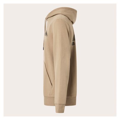 Oakley Lined Mountain Bark Hoodie Beige