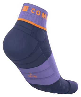 Compressport Ultra Trail Low Socks, Purple/Blue