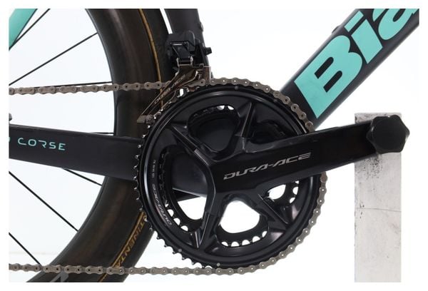 Produit reconditionné · Bianchi Oltre RC E.Nicolas Carbone Di2 12V · Noir / Vélo de route / Bianchi | Très bon état