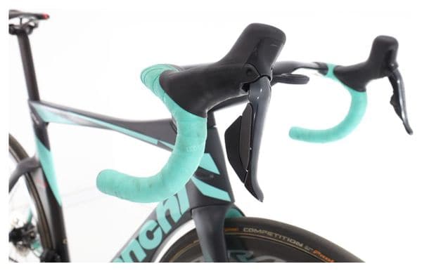 Produit reconditionné · Bianchi Oltre RC E.Nicolas Carbone Di2 12V · Noir / Vélo de route / Bianchi | Très bon état