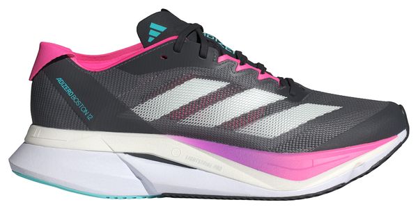 adidas adizero Boston 12 Black Rose Women's Shoes