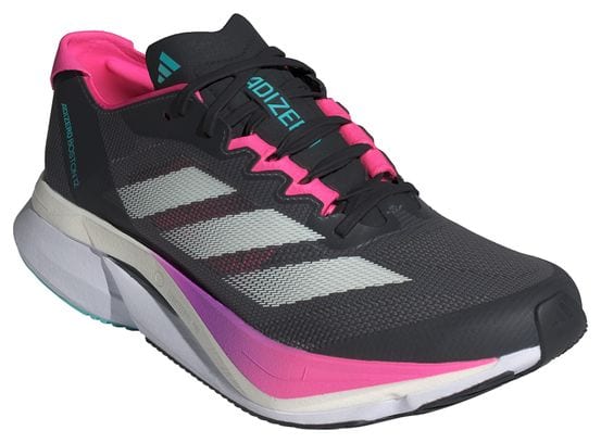 adidas adizero Boston 12 Black Rose Women's Shoes