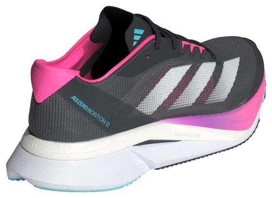 adidas adizero Boston 12 Black Rose Women's Shoes