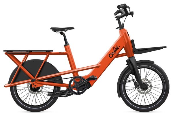 O2Feel Buzz 8.1 Shimano 5V 540Wh Shimano 85Nm 20'' Arancione Bicicletta elettrica da carico