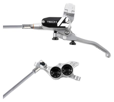 HOPE Frein Tech 4 E4 Argent/Black Durite Aviation Avant