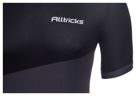 Alltricks MTB Short Sleeve Jersey Zwart