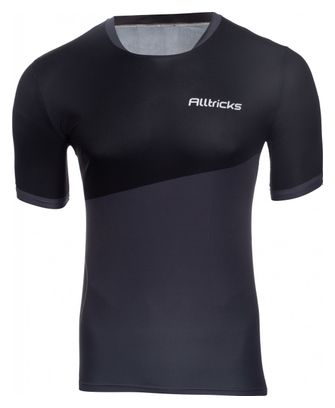 Alltricks MTB Short Sleeve Jersey Zwart