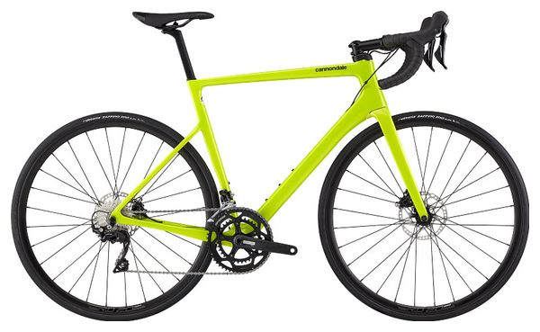 Cannondale SuperSix EVO Carbon Disc 105 Road Bike Shimano 105 11S 700 mm Lime Green 2022