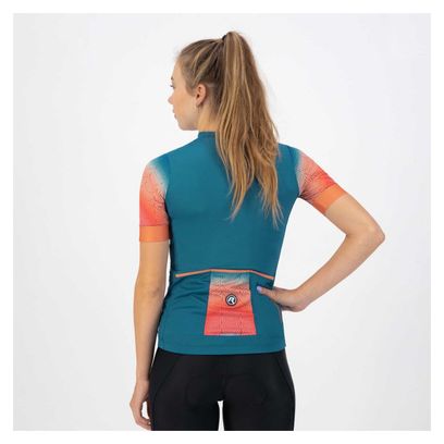 Maillot Manches Courtes Velo Rogelli Waves - Femme