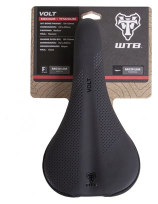 WTB Volt Titanium Saddle Black