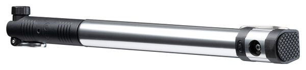 Pompe CRANKBROTHERS à main Klic HV avec Jauge - Silver - MiniB Cycles
