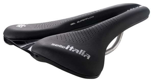 Selle Italia Max Novus Boost Evo TI 316 Gel Superflow Saddle Black