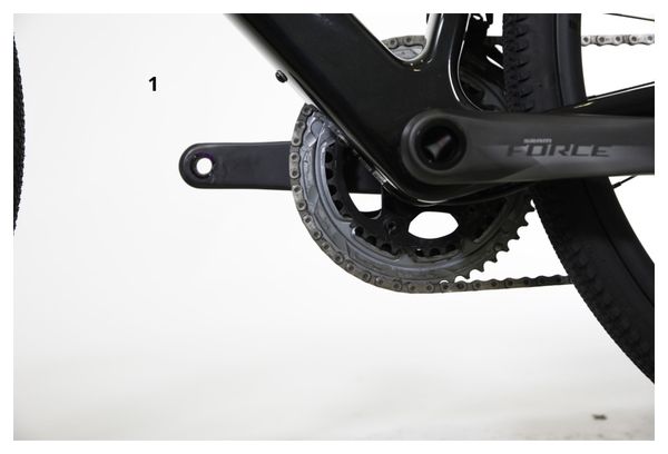 Producto Reacondicionado - Bicicleta Gravel Cannondale Topstone Force eTap AXS 12V 700mm Negra Roja 2021