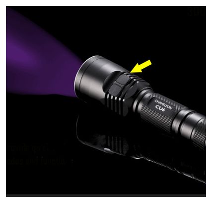 NiteCore lampe de poche CU6 Caméléon - avec lumière UV-440 lumen-Noir