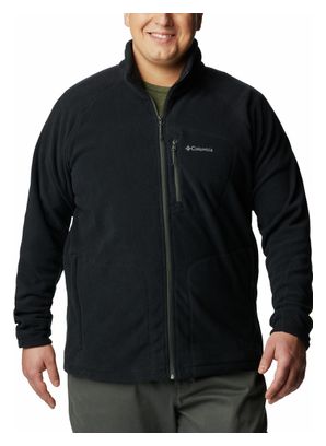 Columbia Fast Trek II Large Fleece Jacket Black