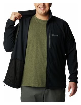 Columbia Fast Trek II Large Fleece Jacket Black