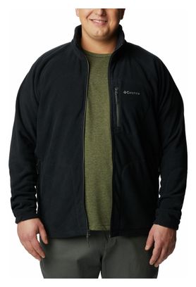 Columbia Fast Trek II Large Fleece Jacket Black