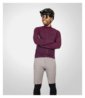Maillot Manches Longues Endura GV500 Violet