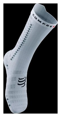 Compressport Pro Racing Sock Bike Blanco / Negro