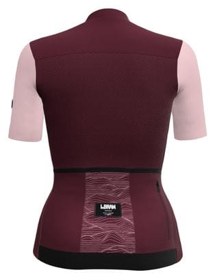 LeBram Ventoux Uni Women Short Sleeves Jersey Framboise