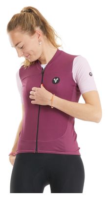 LeBram Ventoux Uni Women Short Sleeves Jersey Framboise