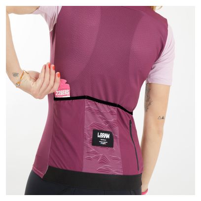 LeBram Ventoux Uni Women Short Sleeves Jersey Framboise