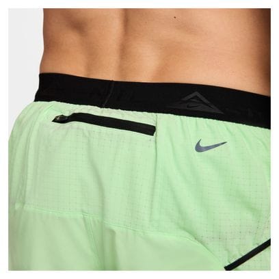 Nike Trail Second Sunrise Shorts Verde Uomo