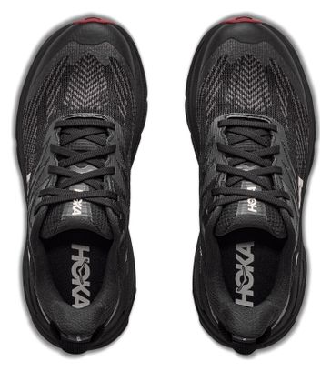 Hoka Challenger 8 GTX trailschoenen, zwart/rood, dames