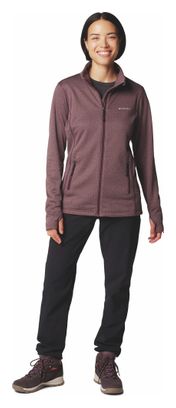 Columbia Park View Women's Fleec Jas Paars