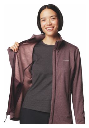 Columbia Park View Women's Fleec Jas Paars