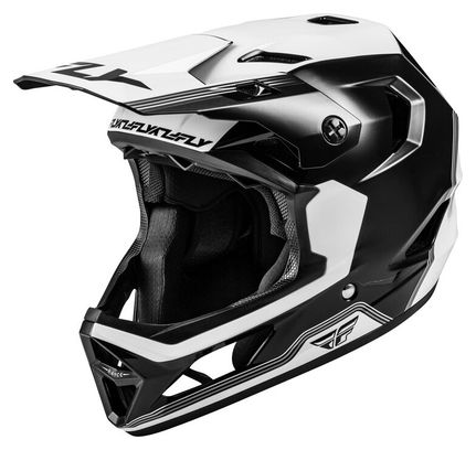 Fly Racing Rayce Repeat Full-Face Helmet, Black/White
