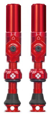 Valves Tubeless Muc-Off Big Bore Hybrid Rouge