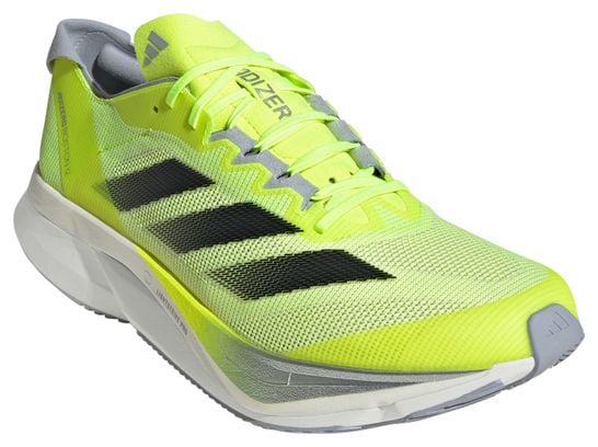 Chaussures adidas adizero Boston 12 Jaune Noir Homme