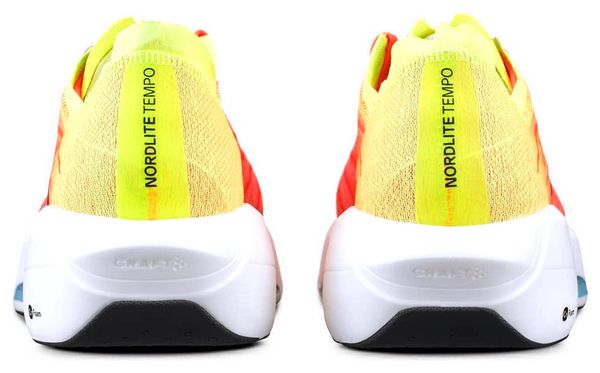 Craft Nordlite Tempo Oranje/Geel Dames Hardloopschoenen