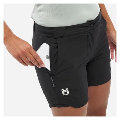 Pantalón corto negro Mijo Ubic Stretch para mujer